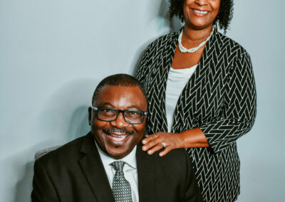 Pastor Rev. Dr. Greg Ota with his wife, First Lady Carla Ota