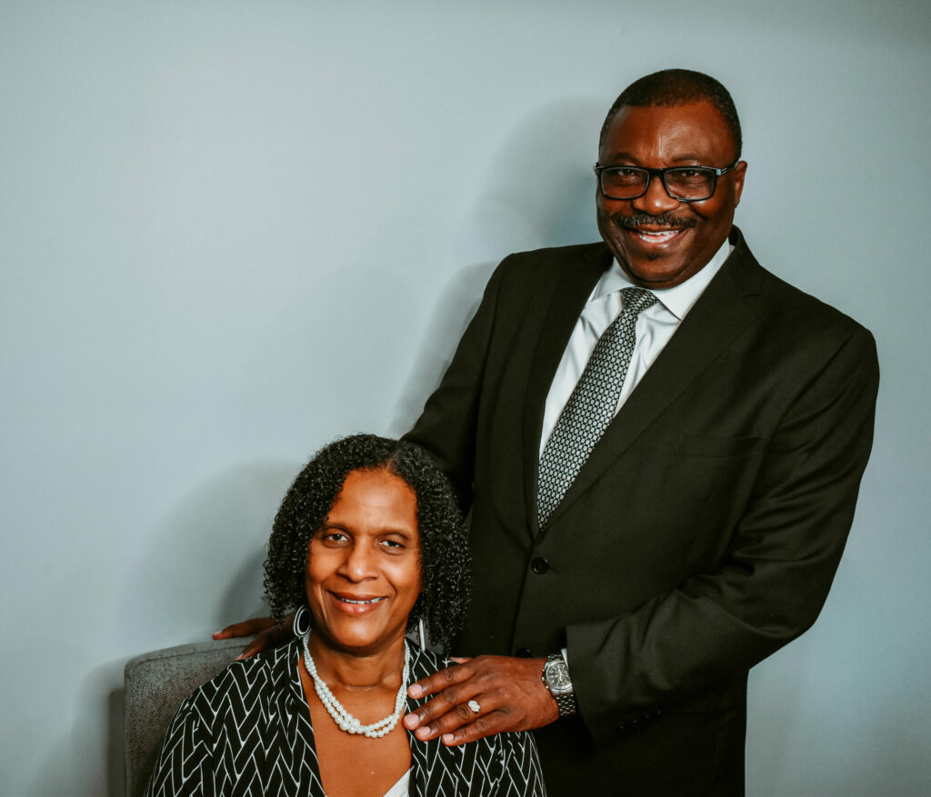 Pastor Rev. Dr. Greg Ota with his wife, First Lady Carla Ota