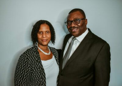 Pastor Rev. Dr. Greg Ota with his wife, First Lady Carla Ota